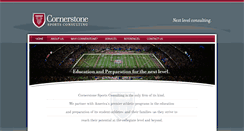 Desktop Screenshot of cornerstonesports.com